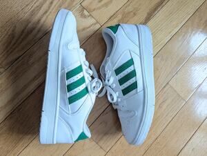Adidas Size 9.5 Womens Sneakers Break Start Basketball Shoe GUC Green White